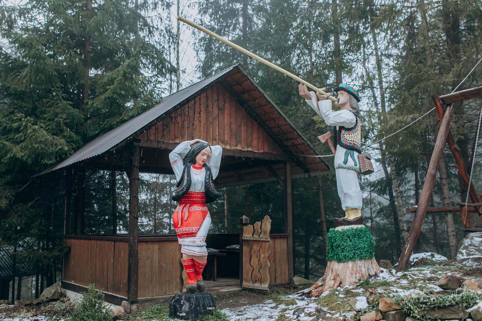 Karpatski Dzherela Jaremtsje Buitenkant foto